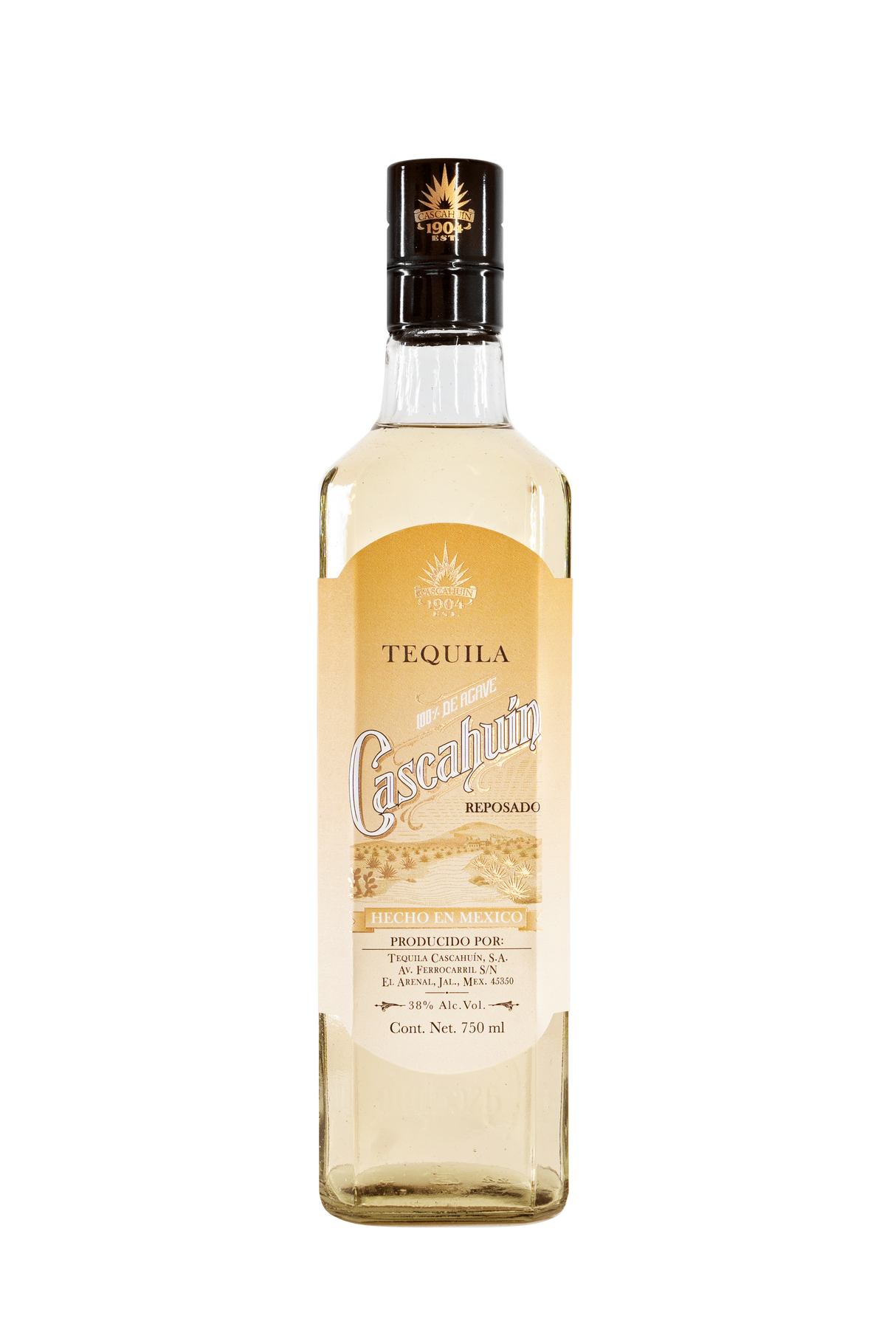 *Tequila  Cascahuin reposado 700 ml  40.0 % Vol