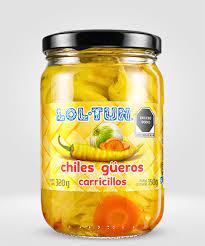 Chile Güeros Carricillos 320g LOL-TUN