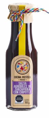 *Salsa agridulce de Zarzamora con Chipotle 300 gr COCINA MESTIZA