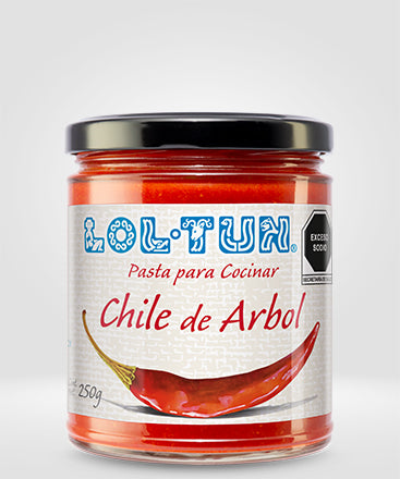 *Pasta de Chile de Árbol 250 g LOL-TUN