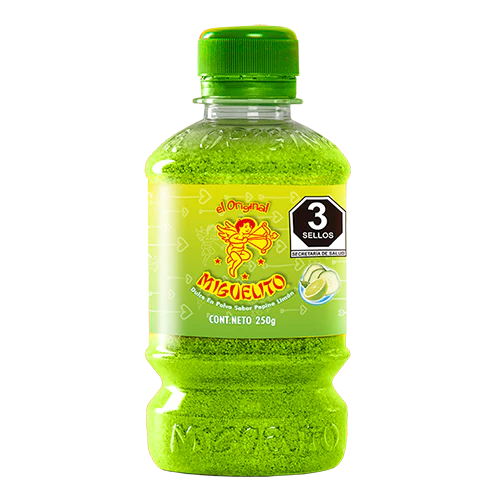 Botella de Miguelito en polvo sabor Limon 250 gr - Miguelito