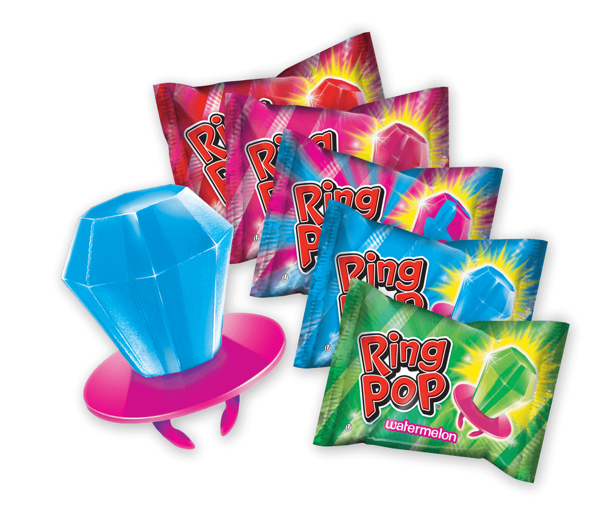 Ring Pop Anillo de Caramelo 14 g
