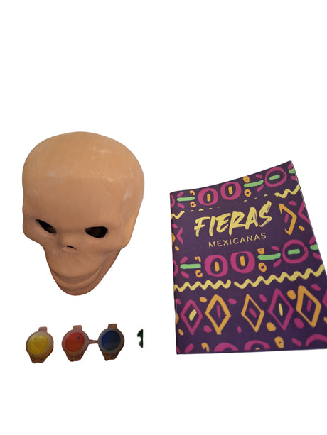 Kit Craneo de Barro Fieras Mexicanas