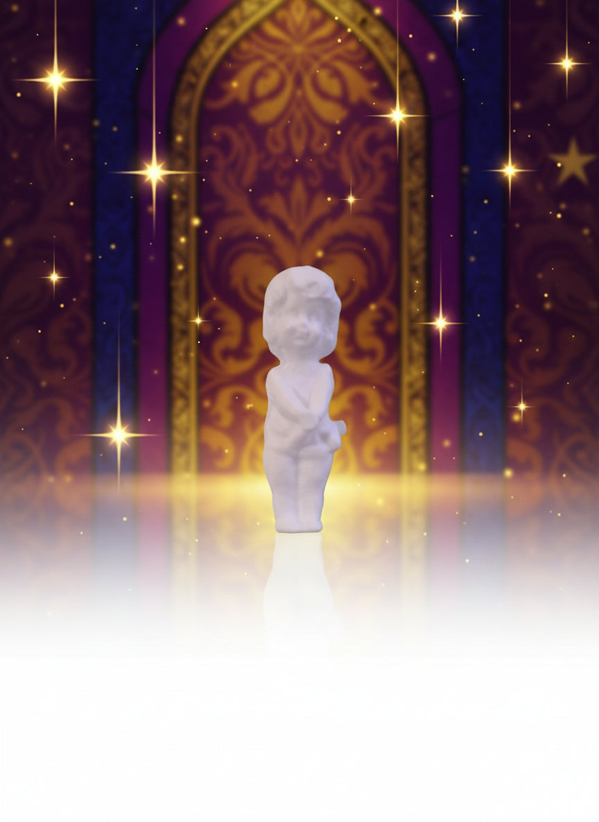 Niños Dios Blanco para la Rosca de Reyes 10 piezas