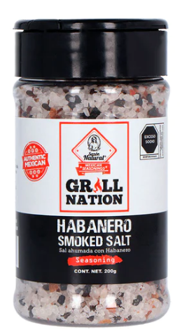 *Sal Ahumada con Habanero 200g Sazon Natural