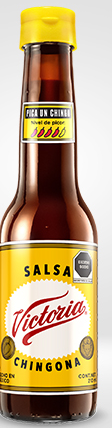 Salsa Victoria Chingona Picante 210 ml LOL-TUN