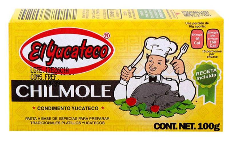 Condimento Chilmole  100g EL YUCATECO