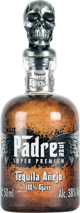 Tequila MINI Añejo 50 ml PADRE AZUL
