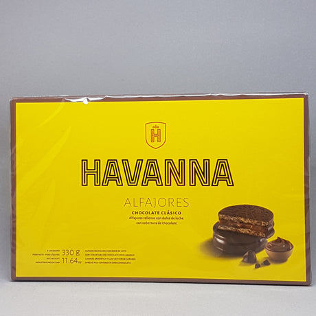 Alfajores Chocolate HAVANNA 6 pz 330g