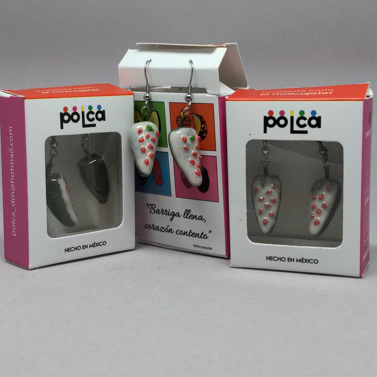 Aretes de Chile en Nogada POLCA