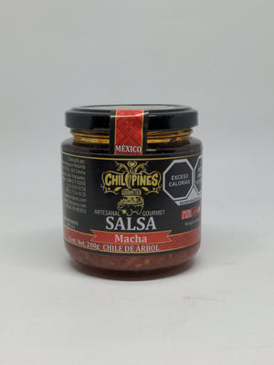 Salsa Macha con Chile de Árbol 200 g CHILIPINES