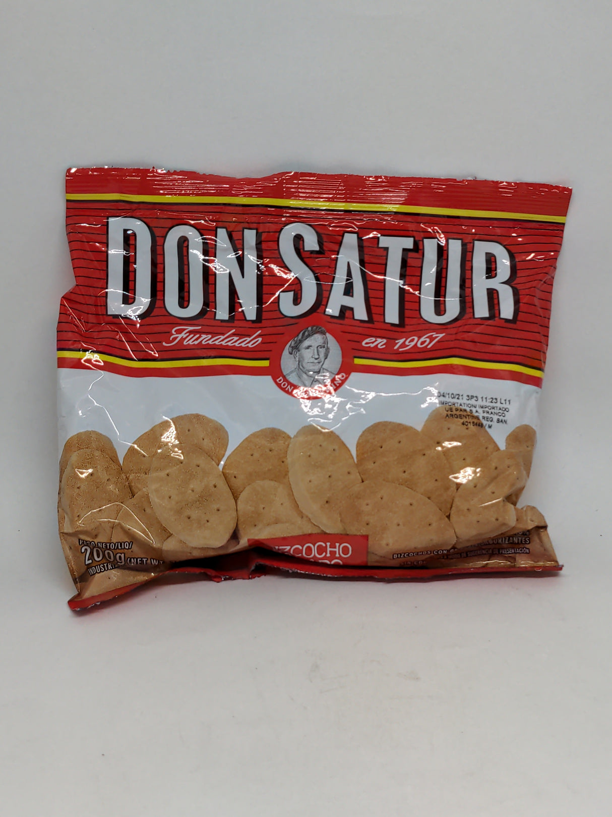 Bizcocho Salado 200 gr DON SATUR