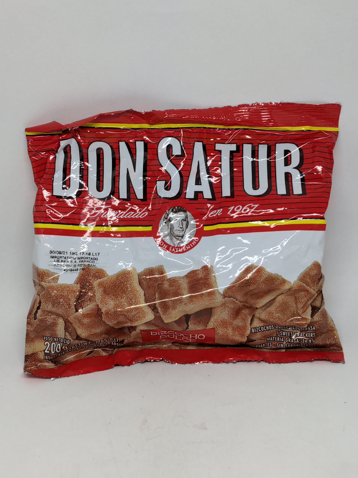 Bizcocho Dulce 200 gr DON SATUR