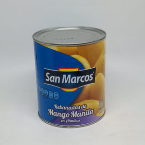 Mango Rebanado en Almibar 800 g SAN MARCOS