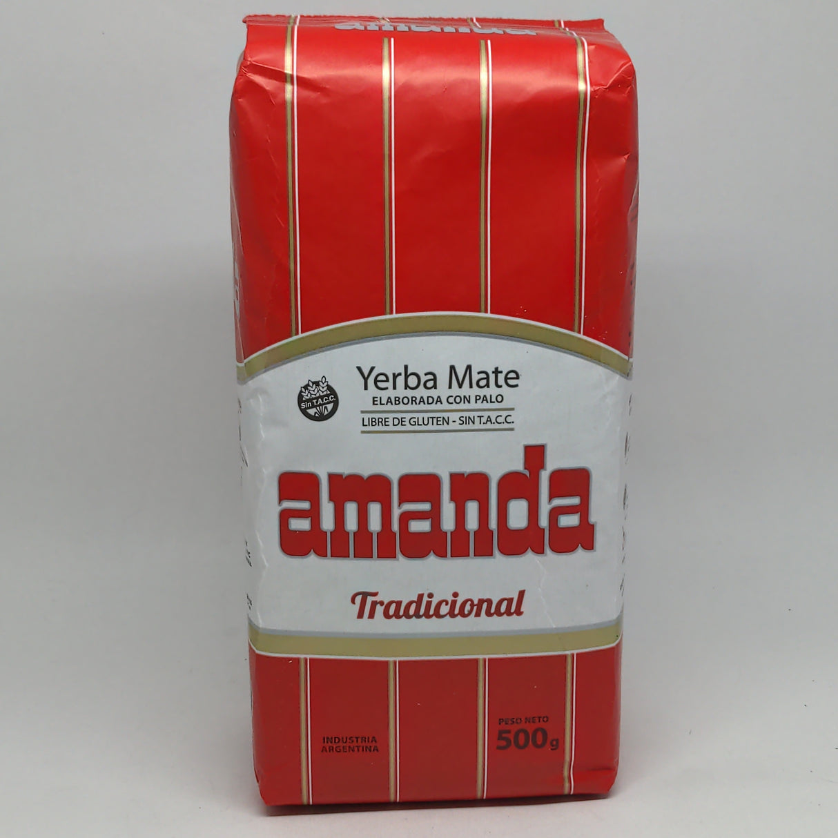 *Yerba Mate tradicional con palo 500 gr - AMANDA