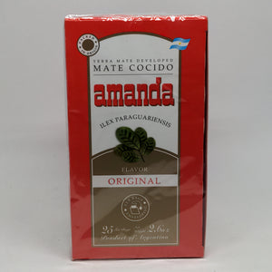 Yerba Mate 25 bolsitas de 3 gr - AMANDA