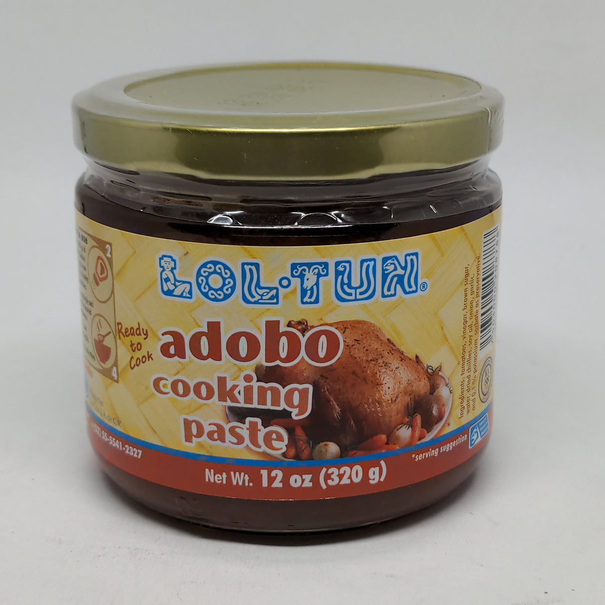 *DESCUENTO 25%*Pasta Para Cocinar Adobo 320g LOL-TUN Fecha de caducidad 12.04.2025