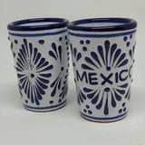 Vaso Tequilero de Talavera - una pieza - Shot de Tequila