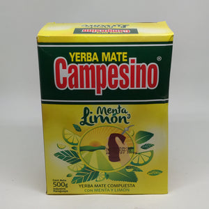 Yerba Mate Natural Menta Limón 500 g CAMPESINO