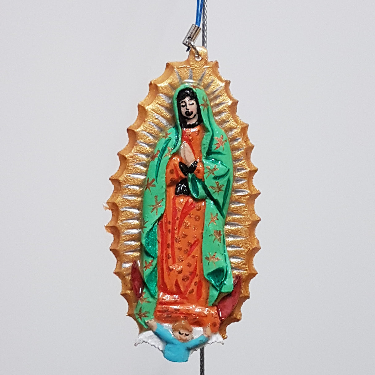 Decoración Virgen de Guadalupe 10 cm