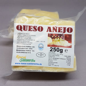 Queso "Cotija Anejo" congelado 250 gr SUDAMERIKA