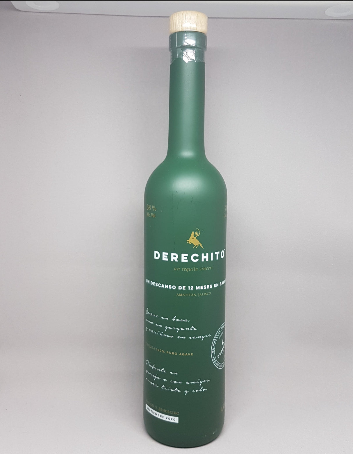 Derechito Tequila Especial Añejo 700 ml 38 % DERECHITO