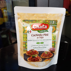 %Oferta%50%VEGAN Cochinita Pibil de Soja  215 gr LA CHATA(Cad:29.12.2023