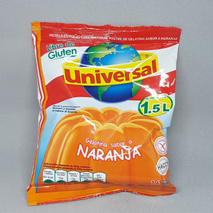 Gelatina Naranja 250 gr UNIVERSAL