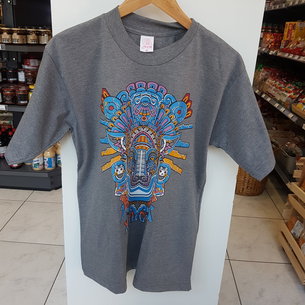 Camiseta gris Xolotl Talla M  NUR