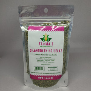 Cilantro mexicano en hojuelas 50 g EL MAIZ