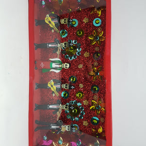Retablo de DIA DE MUERTOS Rectangular JUMBO 35 x 18 cm