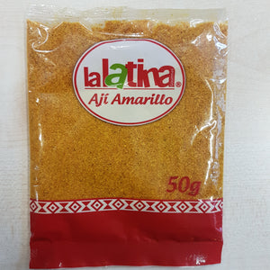 Ají Amarillo Molido 50 gr LA LATINA