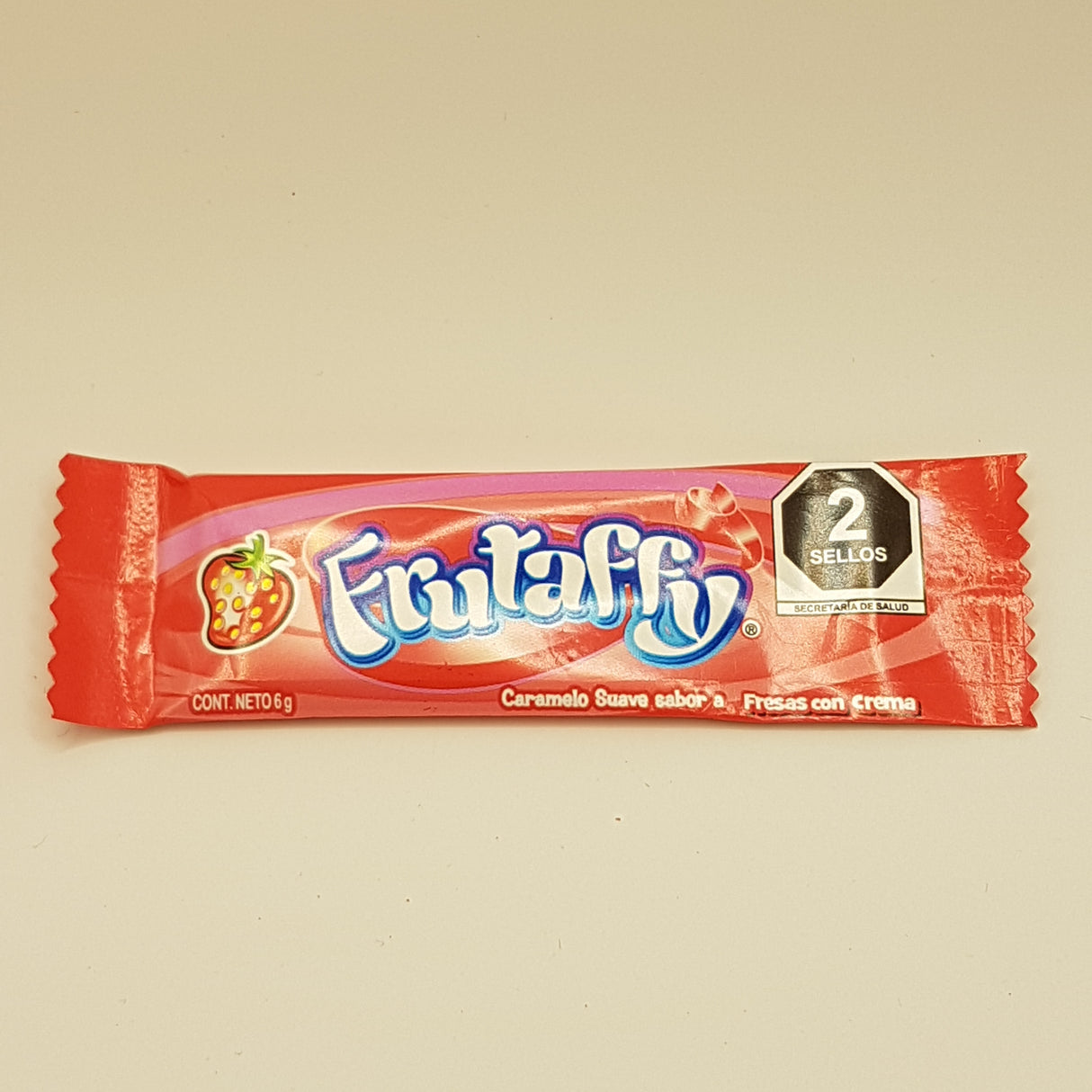 FRUTAFFY Fresas con Crema 6g