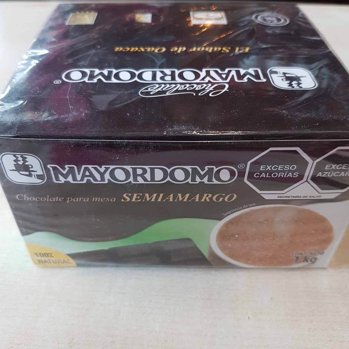Chocolate Semi Amargo Barra 1 Kg. MAYORDOMO
