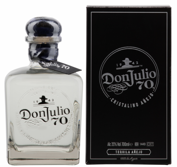 Don Julio Tequila Añejo Cristalino 70 th Anniversary