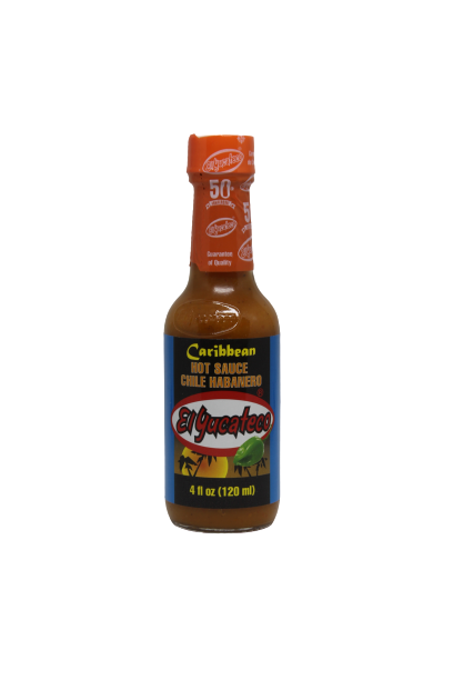 *Salsa Caribbean Habanero 120ml EL YUCATECO