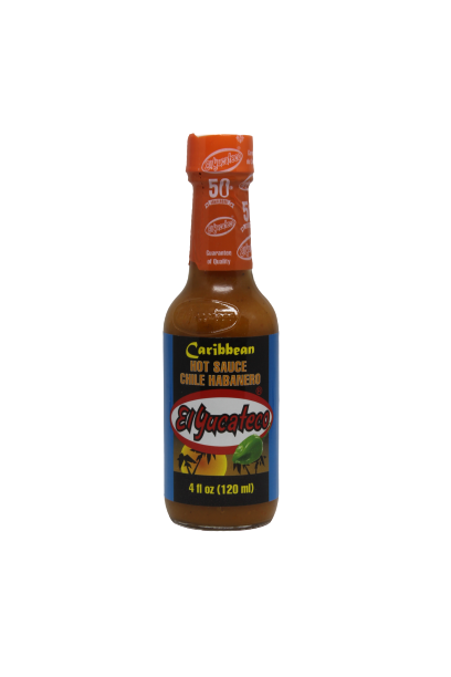 Salsa Caribbean Habanero 120ml EL YUCATECO