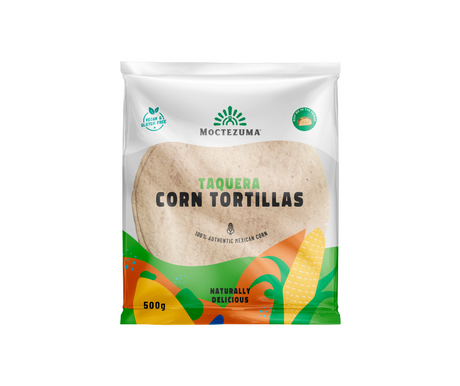 Tortillas de Maíz TAQUERA 500 g  MOCTEZUMA