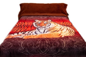 Cobertor de Tigre Jumbo 2.30 X 2.40 m PROVIDENCIA