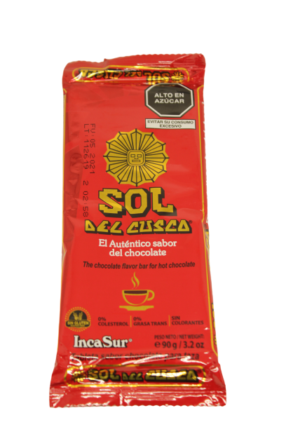 Chocolate 90 g SOL DEL CUSCO