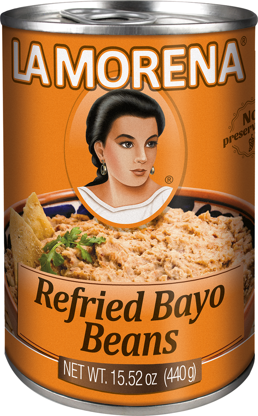 Frijoles Bayos Refritos 440g LA MORENA