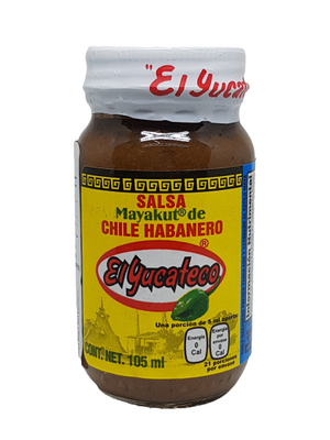 Salsa Mayakut de Chile Habanero 105 ml EL YUCATECO