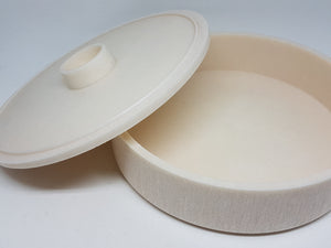Tortillero de plastico Blanco Beige 1/2 kg