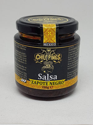 Salsa Zapote Negro y chile guajillo 200g CHILIPINES
