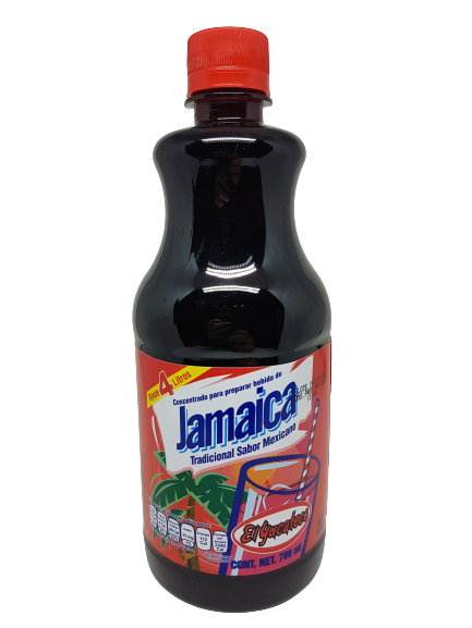 Jarabe de Flor de Jamaica 700ml EL YUCATECO