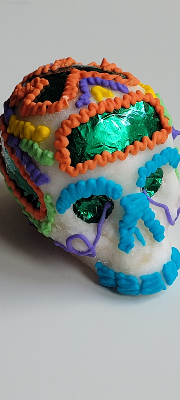 Calaverita de azucar (calavera) MEDIANA - DIA DE MUERTOS