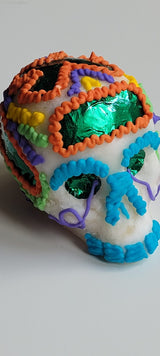 Calaverita de azucar (calavera) MEDIANA - DIA DE MUERTOS