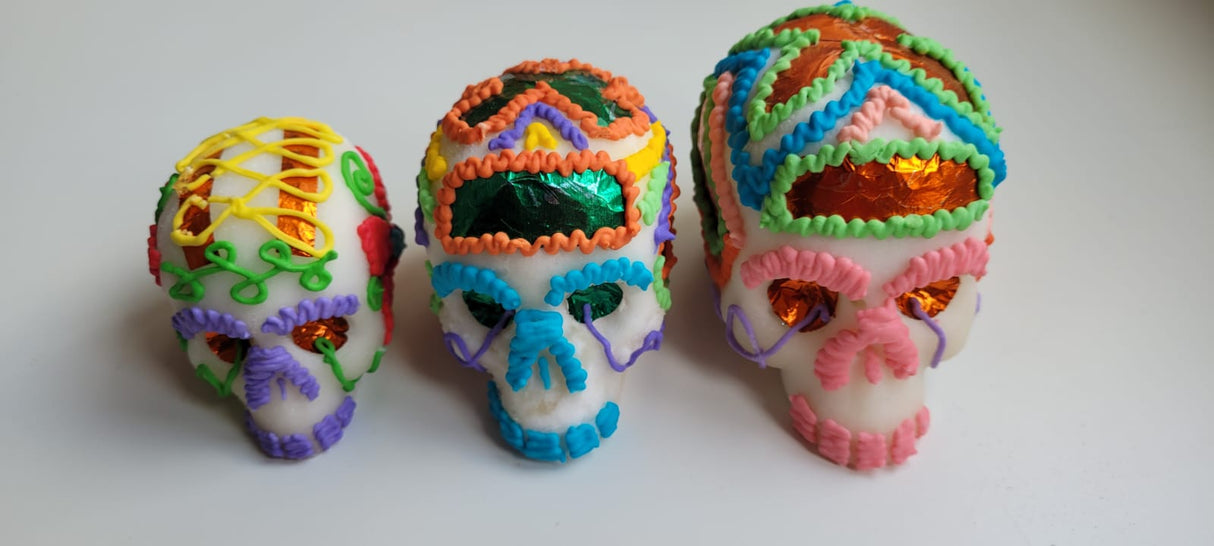 Calaverita de azucar (calavera) CHICA - DIA DE MUERTOS