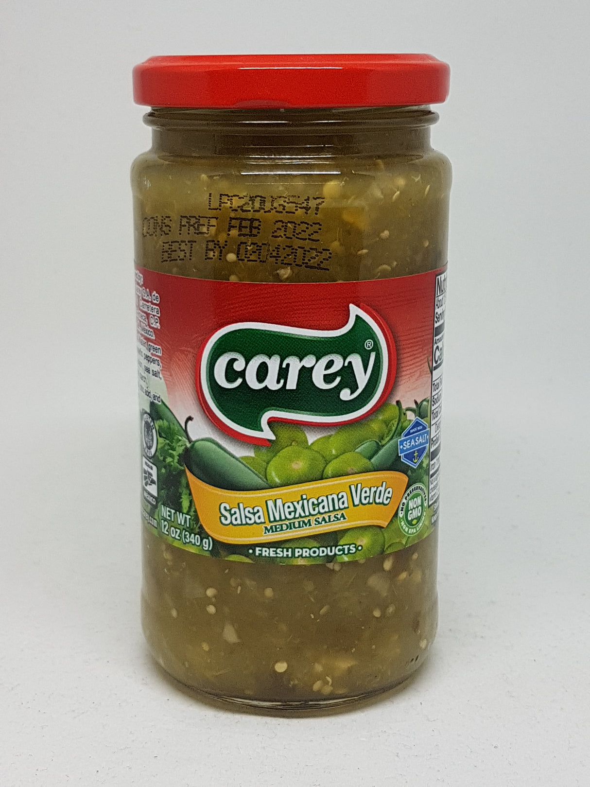 Salsa Mexicana Verde 345g CAREY