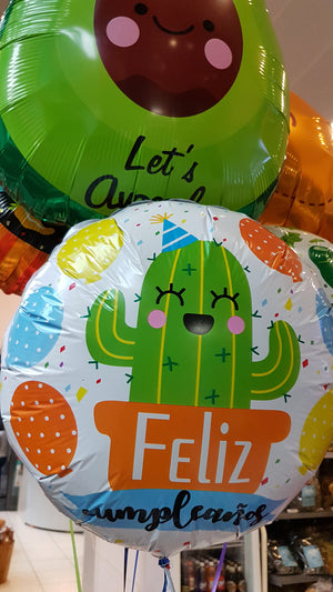 Globo Felíz Cumpleaños (Para inflar con Helio)